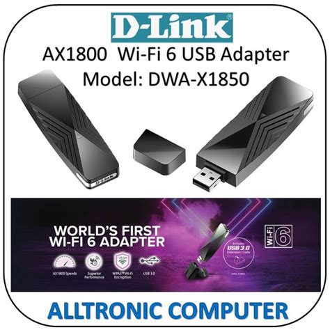 D Link Ax1800 Wi Fi 6 Usb Adapter Dwa X1850 Dlink Dwax1850 Wifi 6