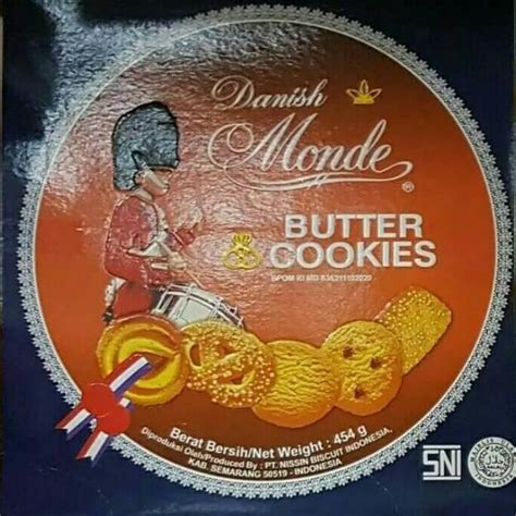 Jual KUE KALENG BISKUIT MONDE BUTTER COOKIES 454 GR KUE KALENG