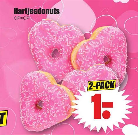 Hartjesdonuts Aanbieding Bij Dirk Folders Nl