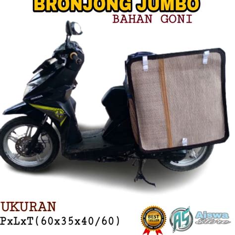 Jual HARGA TERMURAAH BRONJONG MOTOR TAS KURIR TAS KANDEK TAS OBROK