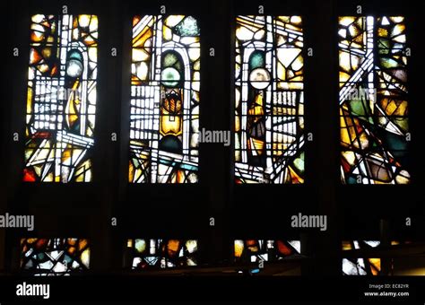 Stained Glass Windows Designed By John Piper Depict The Light Of God At The New St Michaels