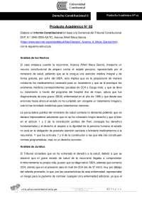 Producto Académ N 2 Derecho Constitucional Docsity