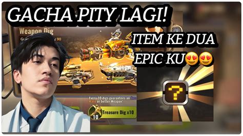 GACHA PITY KEDUA KU AKHIRNYA DAPET 2 SENJATA EPIC LANGSUNG UP TEAM