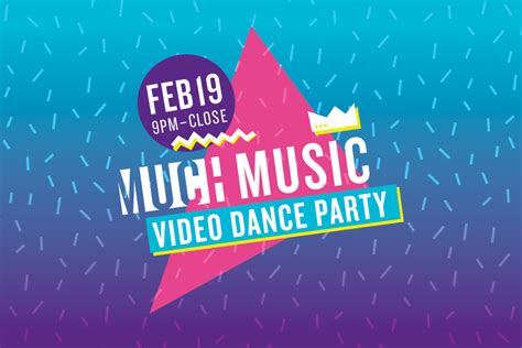 Much Music Video Dance party – Feb. 19, 2023 - Hudsons Canada's Pub