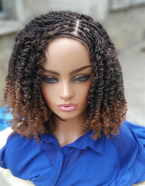 Braids Wig Spring Twist Passion Twist Frontal Lace Wig By Deejaworld