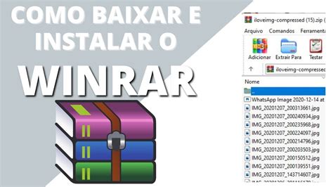 Como Baixar E Instalar O Winrar Youtube