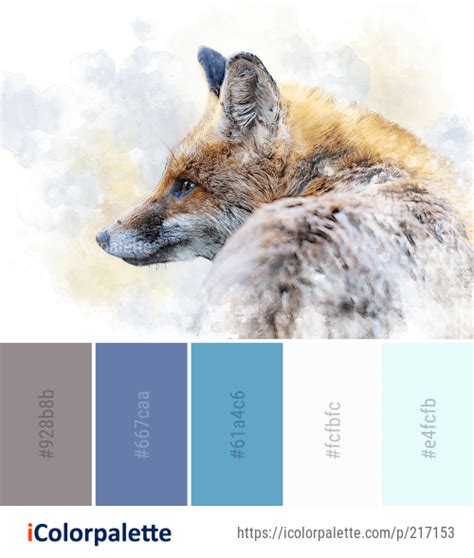 Color Palette Ideas From Wildlife Mammal Fauna Image Color Palette