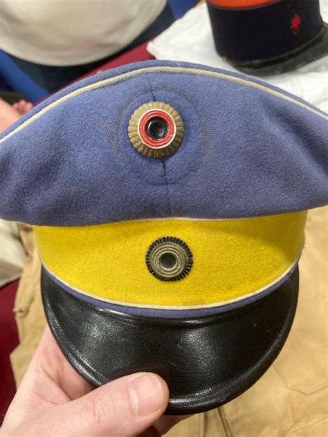 Help For Identification On A German Ww1 Visor Cap