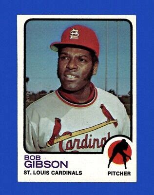 Topps Set Break Bob Gibson Nr Mint Gmcards Ebay