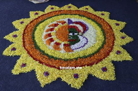 Onam Pookalam Best Design Latest