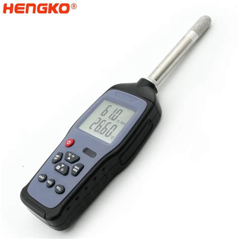 China Handheld Dewpoint Humidity And Temperature Transmitter Meter