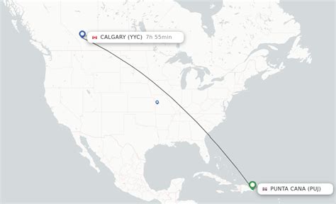 Direct Non Stop Flights From Punta Cana To Calgary Schedules