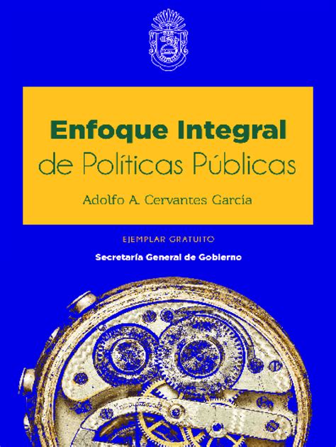 Fillable Online Enfoque Integral De Polticas Pblicas Fax Email Print