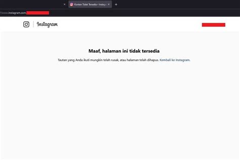 Foto Penyebab Akun Instagram Tidak Ditemukan Atau Hilang