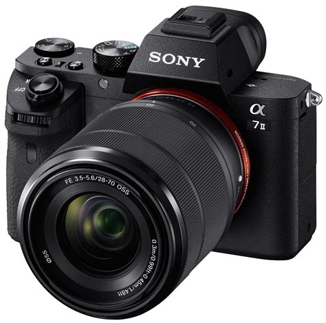 Sony A Alpha Mark Ii Systemkamera Mm Objektiv Elgiganten