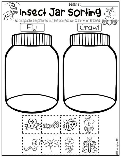 Insect Activities For Kindergarten