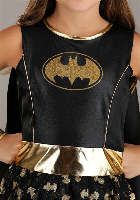 Disfraz de Batgirl brillante para niños Multicolor Yaxa Store