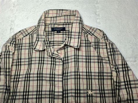 BURBERRY PLAID, Women's Fashion, Tops, Longsleeves on Carousell