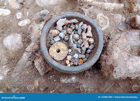 Excavaciones Arqueol Gicas Los Huesos Humanos De Los Restos Del