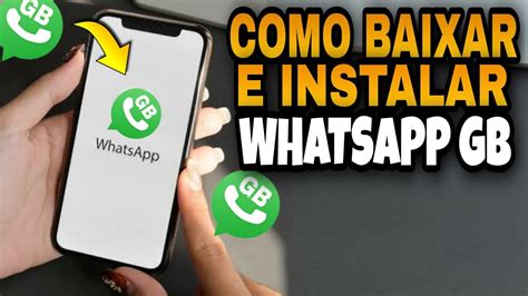 Como Baixar E Instalar O Whatsapp Gb Atualizado As Novas