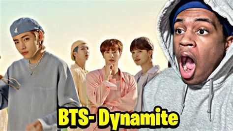 First Time Listening To K Pop Bts 방탄소년단 Dynamite Official