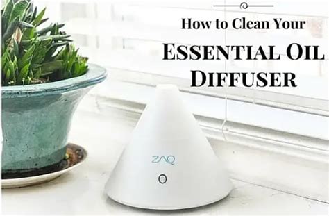 How To Clean Your Essential Oil Diffuser For Your Massage Needs