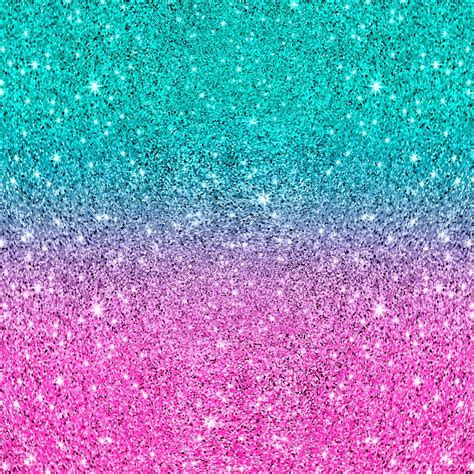 Rose Gold Turquoise Glitter Background - bmp-syrop