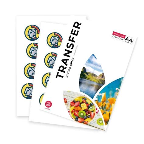 Papel Transfer Impressora Comum - Papel Transfer para Impressora Laser - 100 folhas - Comércio Mix ...