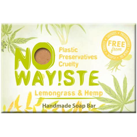 No Way Ste Solid Soap Bar Lemongrass And Hemp