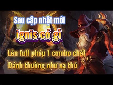 Từ giờ đừng gọi ignis là Pháp sư mà là xạ thủ LIÊN QUÂN Trâm anh 5