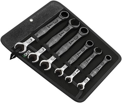 Wera Joker Ratchet Combination Spanner Set - 6 Piece | ProductFrom.com