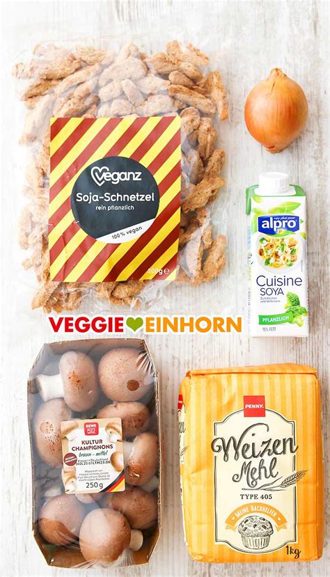 Veganes Soja Geschnetzeltes Mit Pilzen Sehr Lecker