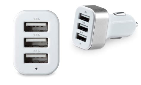 3 Port USB Ladegerät fürs Auto Groupon Goods