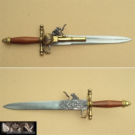 French 18th Century Knife Pistol