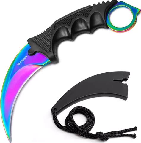 Busca Cuchillo Karambit Tornasol Navaja Csgo Tactico Multicolor A La