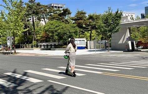 전동킥보드 단속 1년여전한 도로 위 ‘무법자