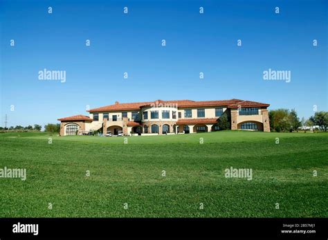 The golf course landscape Stock Photo - Alamy