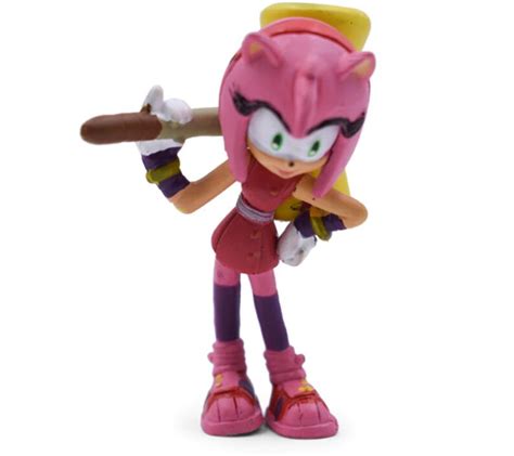 Sonic 6pieceset Doll Anime Figure Toys 4st Generation Boom Etsy