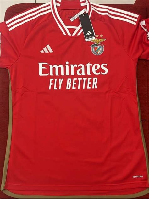 Camisa titular do Benfica 2023 2024 é vazada Mantos do Futebol