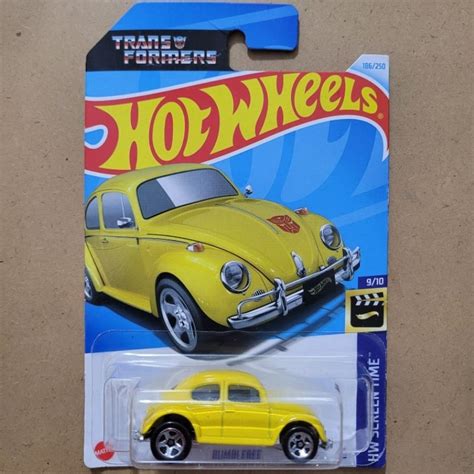 Jual Hot Wheels Bumblebee Hw Screen Time Transformers Yellow Shopee Indonesia