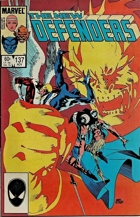 THE NEW DEFENDERS MARVEL COMIC VOL 1 NO 137 NOV 1984 CONDITION FINE