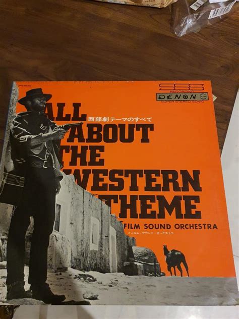 Western Movie Theme Hobbies And Toys Music And Media Vinyls On Carousell