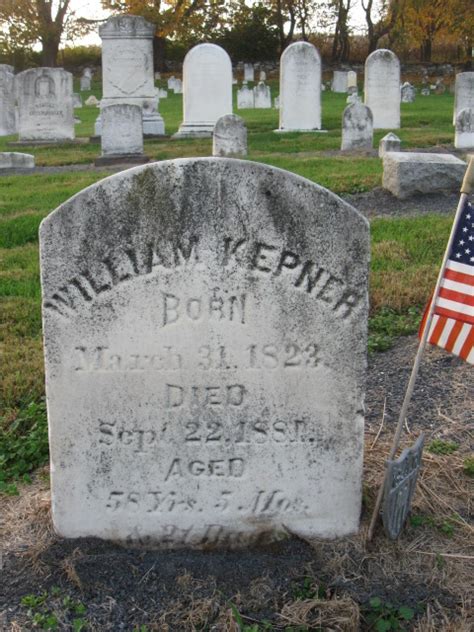 William Kepner 1823 1881 Find A Grave Memorial