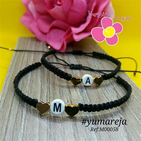 Manillas En Pareja Pulsera Para Parejas Pulseras Bonitas Pulseras