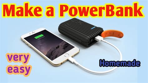 Homemade Powerbank Make A Powerbank At Home Make A Powerbank Very