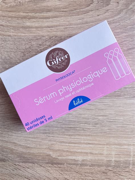 Gifrer S Rum Physiologique Unidoses Ml Allo Bebe Maroc