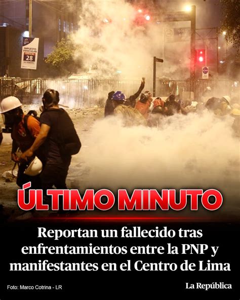 Medios Peruanos On Twitter Rt Larepublica Pe Ltimominuto La