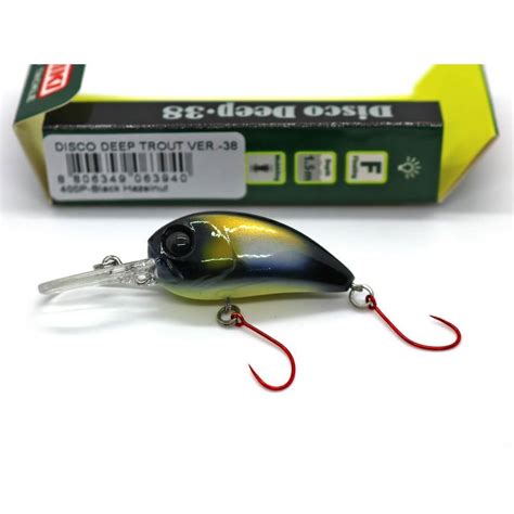 Vobler Damiki Deep Disco Trout Cm Gr Floating Black