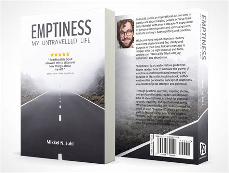 Free Psd 6x9 Emptiness Book Cover Design