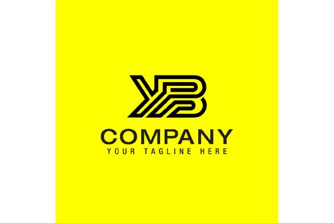 Yb Initials Logo Design Vector Graphic By Jaka Sembung · Creative Fabrica